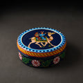 Kavad Handpainted Stainless Steel Chapati Box 