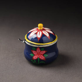  Kavad Handpainted Stainless Steel Ghee Pot 