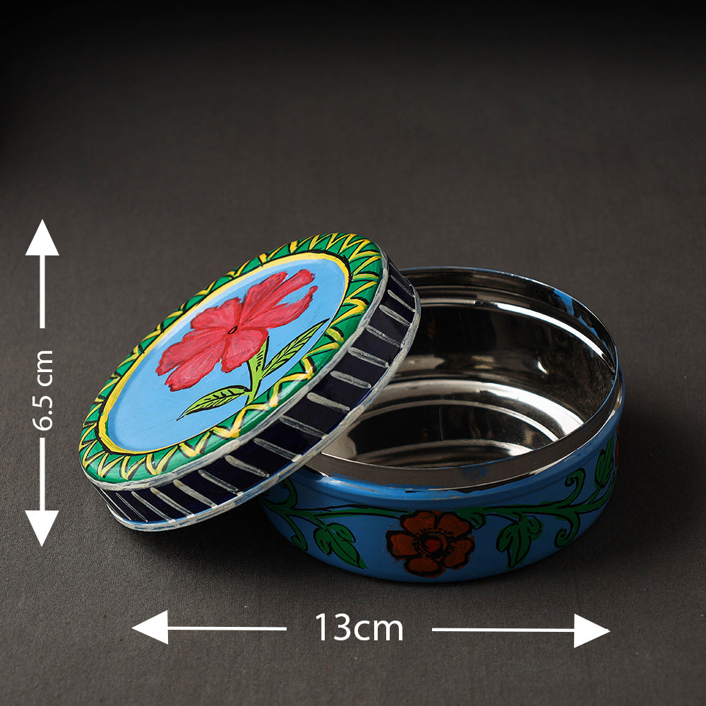  Kavad Handpainted Stainless Steel Multi Utility Container 