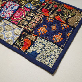 Khambadiya patchwork table mat (12 x 18 in) 17 - handcrafted
