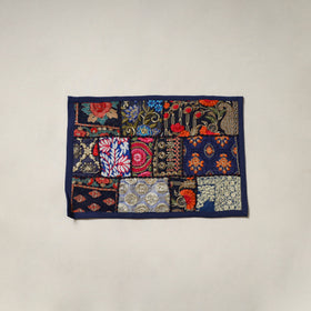 Khambadiya patchwork table mat (12 x 18 in) 17 - handcrafted