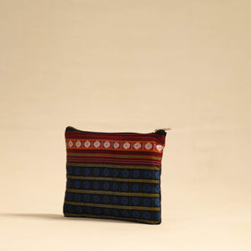  Blue Khun Fabric Quilted Cotton Utility Pouch