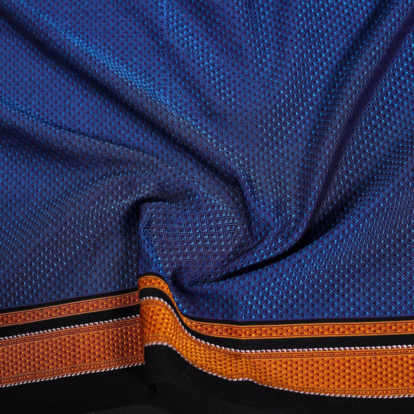 Khun weave cotton blouse piece 08 - handcrafted