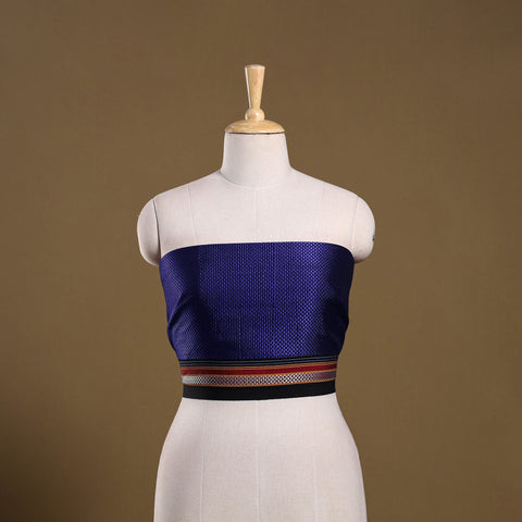 Khun weave cotton blouse piece 38 - handcrafted