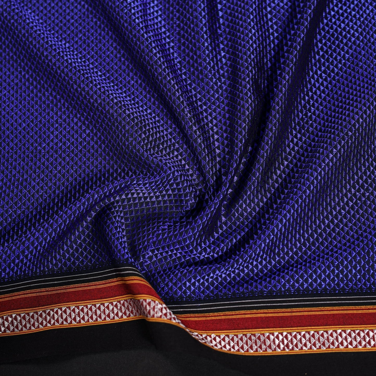 Khun weave cotton blouse piece 38 - handcrafted