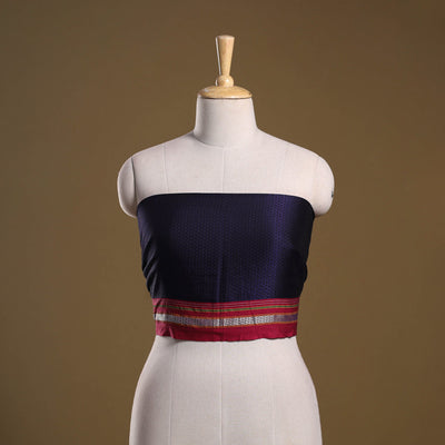 Khun weave cotton blouse piece 40 - handcrafted