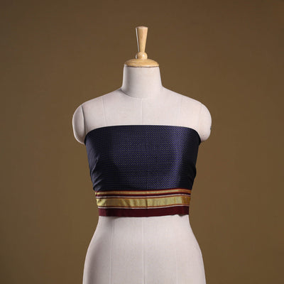 Khun weave cotton blouse piece 53 - handcrafted