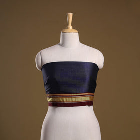 Khun weave cotton blouse piece 53 - handcrafted