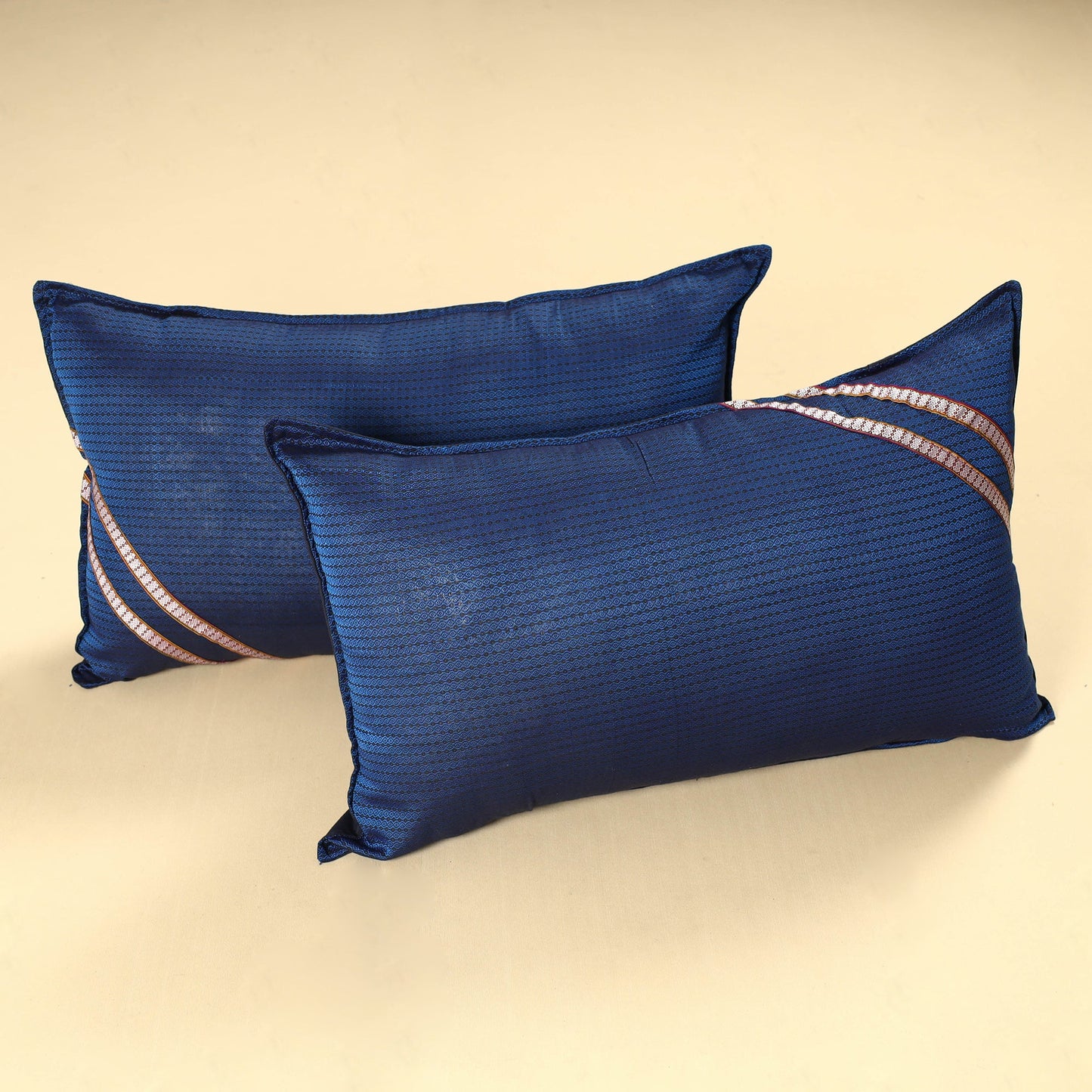  Khun Weave Cotton Pillow Covers (Set of 2) Online at iTokri.com