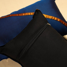 Blue - Khun Weave Cotton Pillow Covers (Set of 2)