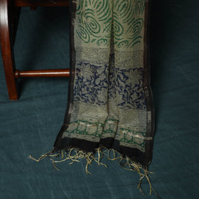 Kota doria cotton hand block bagru print 3pc unstitched