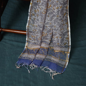 Kota doria cotton hand block sanganeri print 3pc unstitched