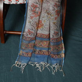 Kota doria cotton hand block sanganeri print 3pc unstitched