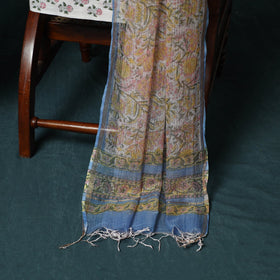 Kota doria cotton hand block sanganeri print 3pc unstitched