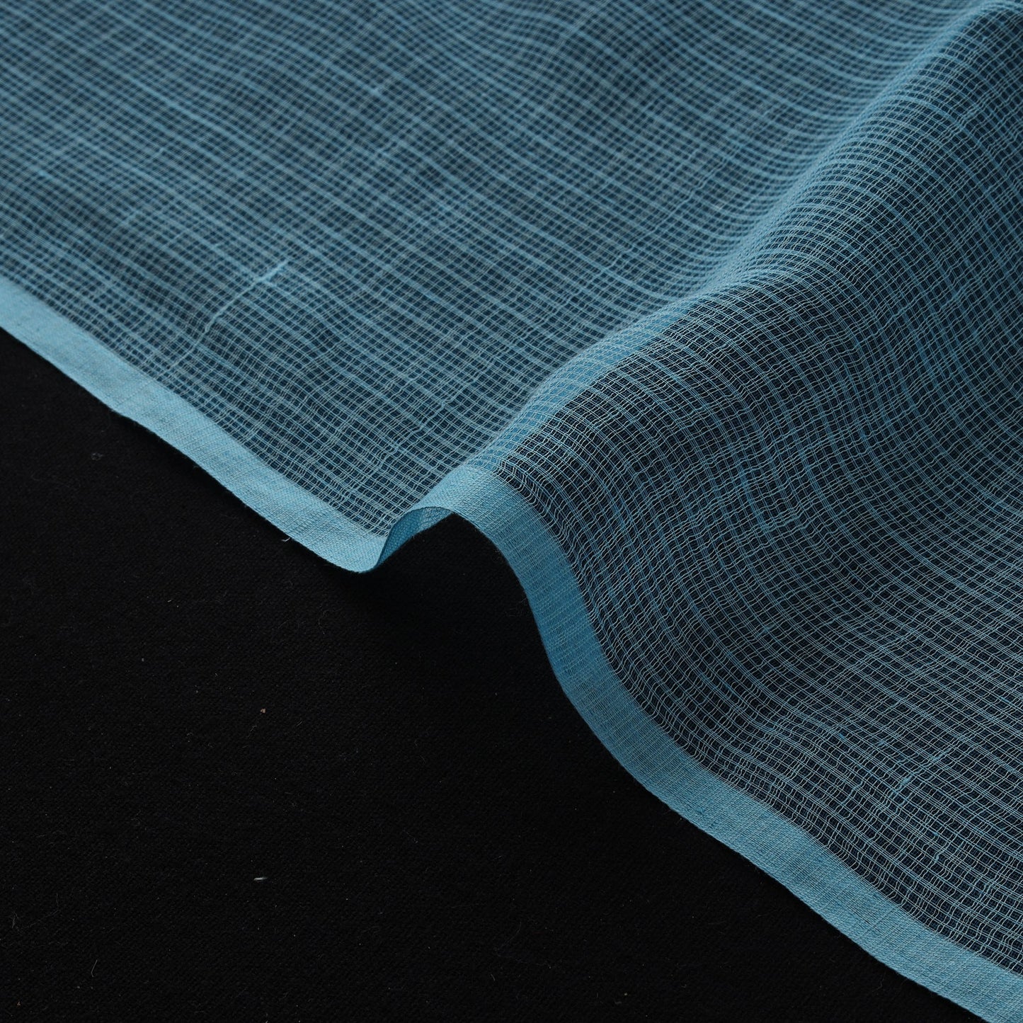 Kota doria cotton plain fabric 03 - handcrafted