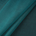 Blue - Kota Doria Cotton Plain Fabric 04