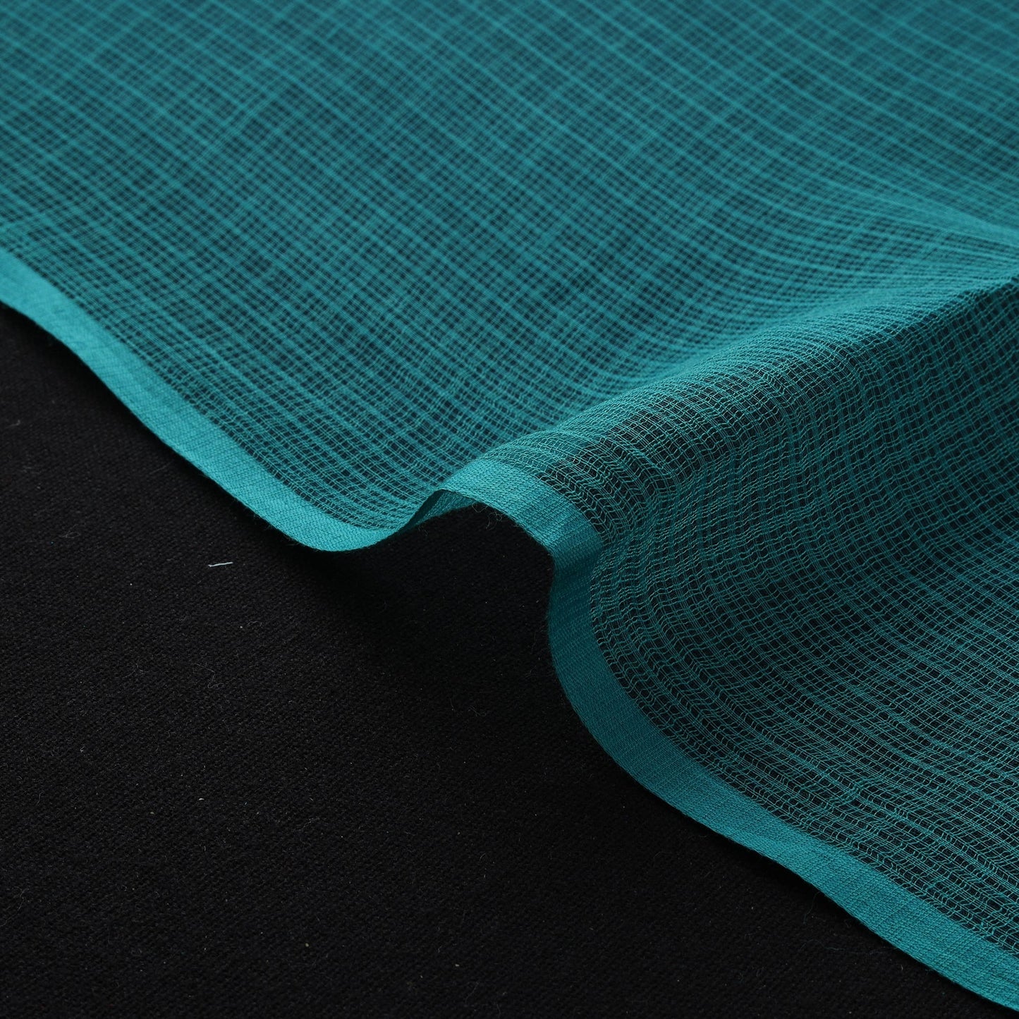 Kota doria cotton plain fabric 04 - handcrafted