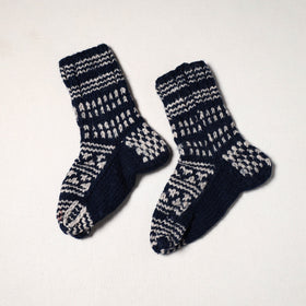 Blue - kullu karishma hand knitted angora x merino wool