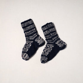 Blue - kullu karishma hand knitted angora x merino wool