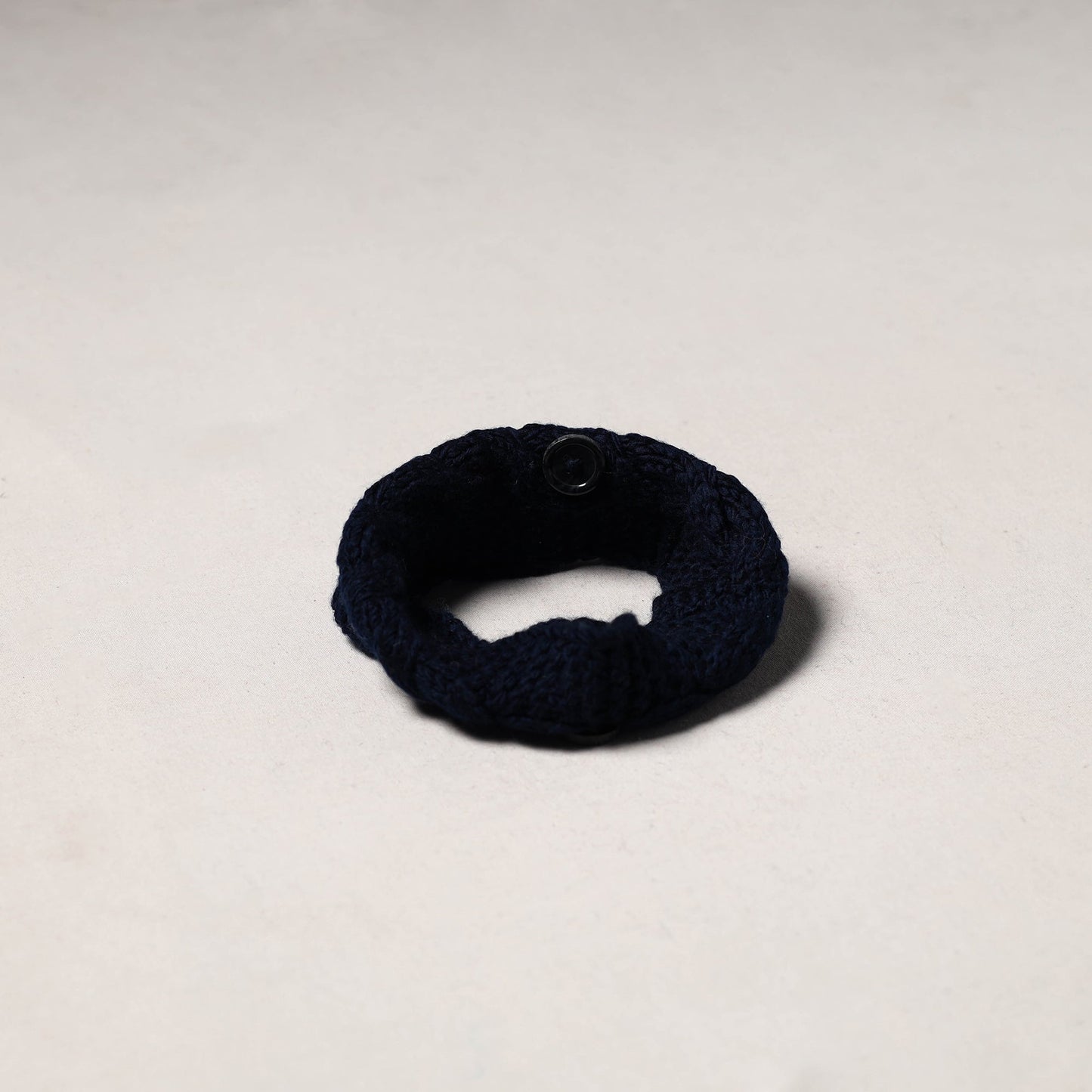 Blue - kullu karishma hand knitted merino wool headband 20