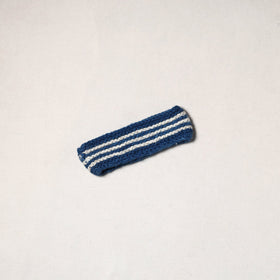 Blue - kullu karishma hand knitted merino wool headband 32