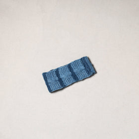 Blue - kullu karishma hand knitted merino wool headband 37