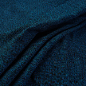 Blue Kumaun Handwoven Merino Woollen Fabric