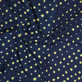  Kutch Bandhani Tie-Dye Satin Cotton Precut Fabric 62 