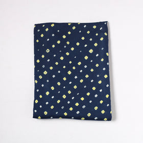  Kutch Bandhani Tie-Dye Satin Cotton Precut Fabric 62 