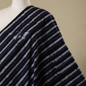 Blue - kutch batik cotton fabric 12 - handcrafted