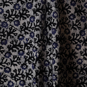 Blue - kutch batik cotton fabric 35 - handcrafted