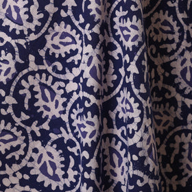 Blue - kutch batik cotton fabric 83 - handcrafted