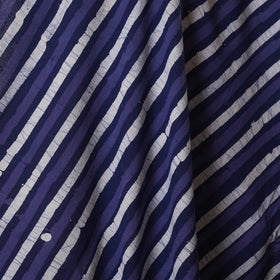 Blue - kutch batik cotton fabric 93 - handcrafted