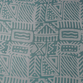 Blue - Kutch Batik Print Modal Silk Fabric 11