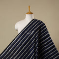 Blue - kutch batik cotton fabric 12 - handcrafted