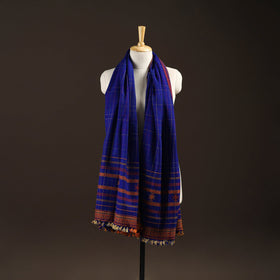 Kutch bhujodi handwoven wool shawl 53 - handcrafted