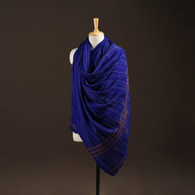 Kutch bhujodi handwoven wool shawl 62 - handcrafted