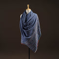 Kutch bhujodi handwoven merino wool dhabla shawl 19