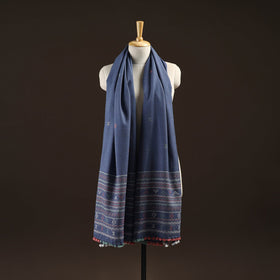 Kutch bhujodi handwoven merino wool dhabla shawl 19