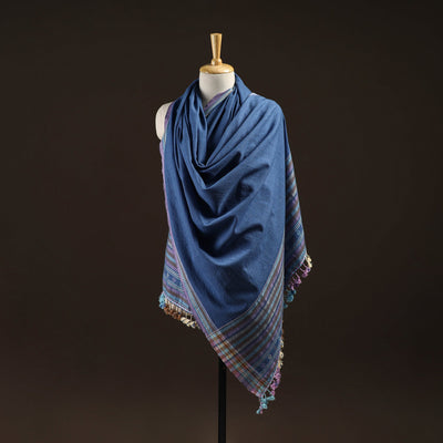 Kutch bhujodi handwoven merino wool shawl 36 - handcrafted