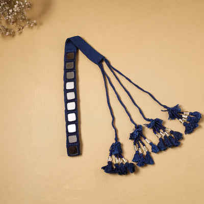 Kutch embroidery mirror work dori waist belt / kamarbandh