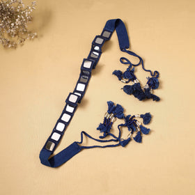 Kutch embroidery mirror work dori waist belt / kamarbandh