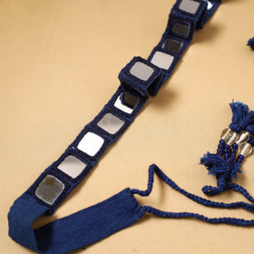Kutch embroidery mirror work dori waist belt / kamarbandh