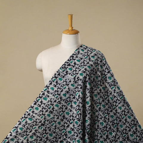 Kutch hand batik cotton fabric 40 - handcrafted