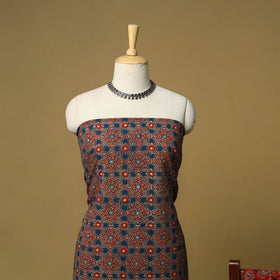 Kutch hand natural dyed 3pc unstitched dress material 23