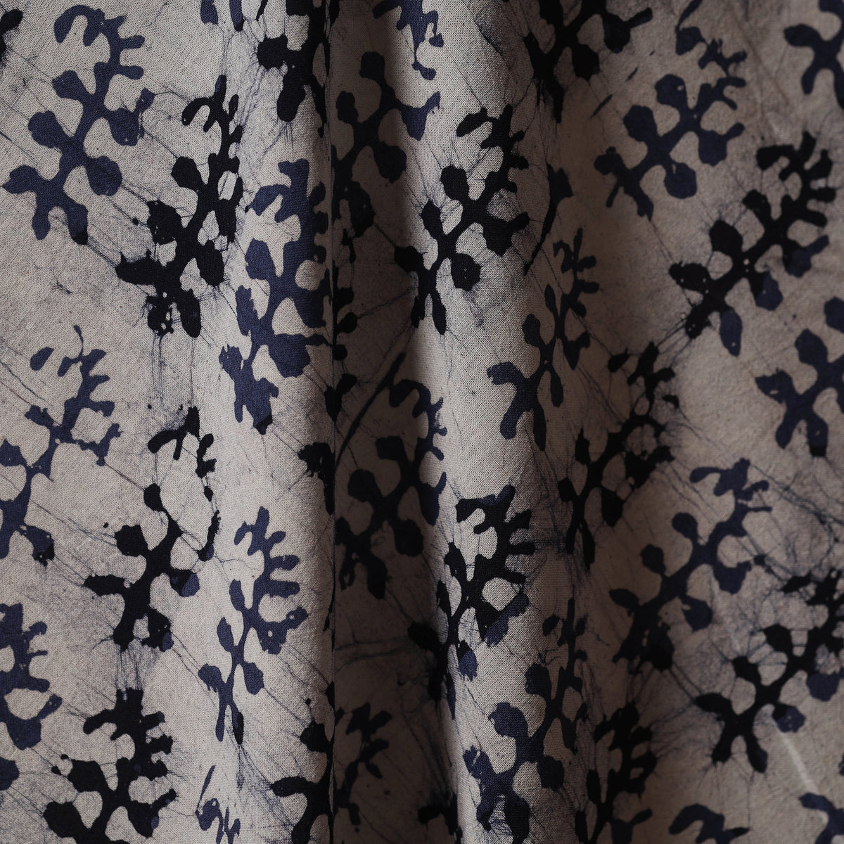 Kutch hand batik cotton fabric 31 - handcrafted