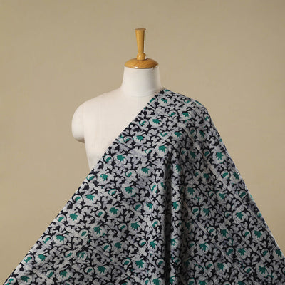 Kutch hand batik cotton fabric 40 - handcrafted