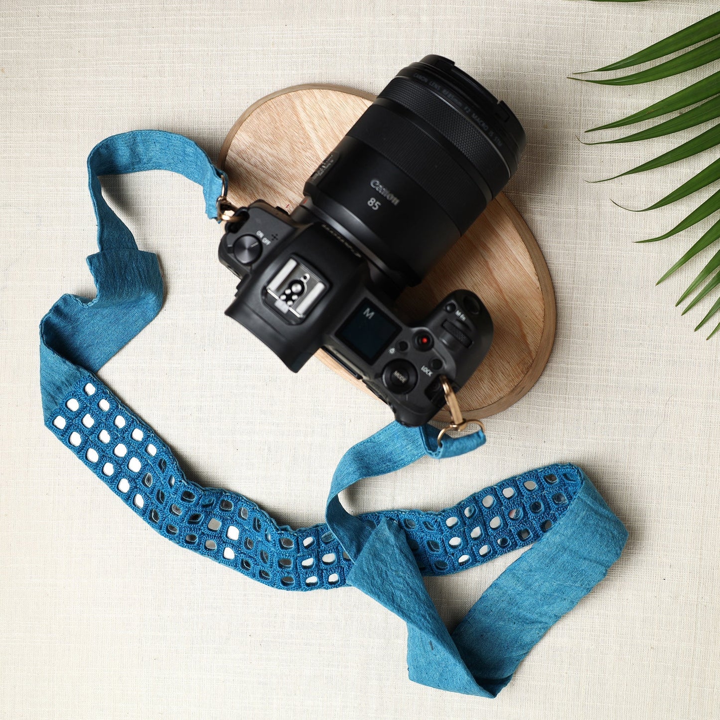  Mirror Work Kutch Embroidery Fabric Camera Belt 