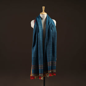 Kutch handspun handwoven desi wool shawl 39 - handcrafted