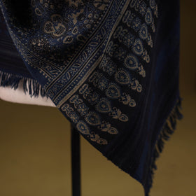 Kutch handwoven hand merino wool shawl 20 - handcrafted